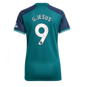 Arsenal Gabriel Jesus #9 kläder Kvinnor 2023-24 Tredje Tröja Kortärmad